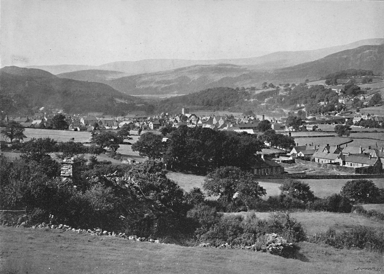 Dolgelly, ok. 1896 r. autorstwa Catherall and Pritchard
