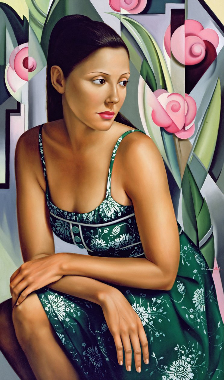 Belle de Jour (olej na lnie) autorstwa Catherine Abel
