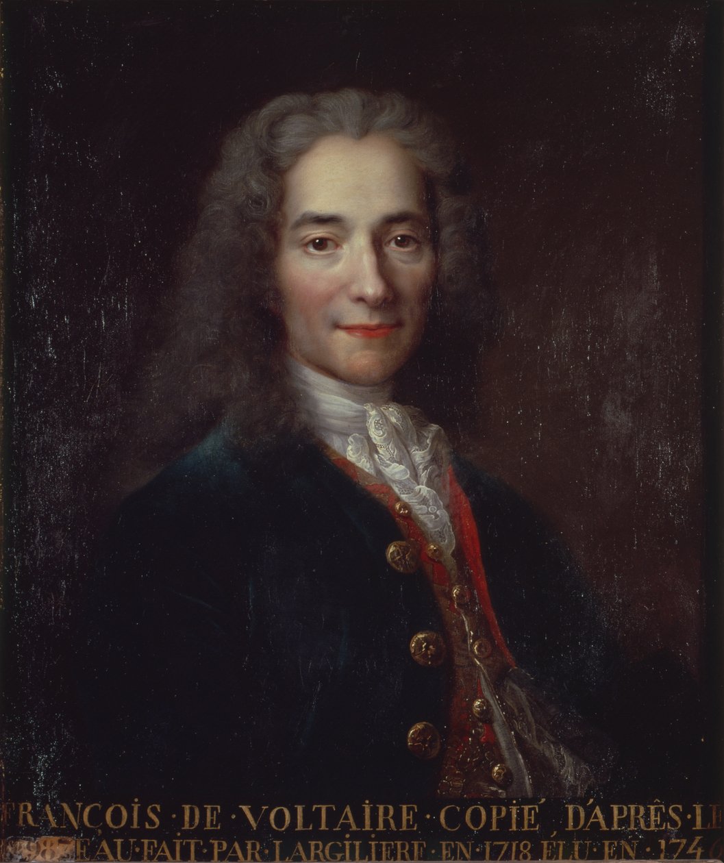 Portret Woltera autorstwa Catherine Lusurier