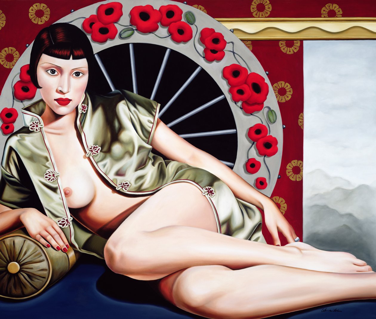 Złota godzina maku autorstwa Catherine Abel