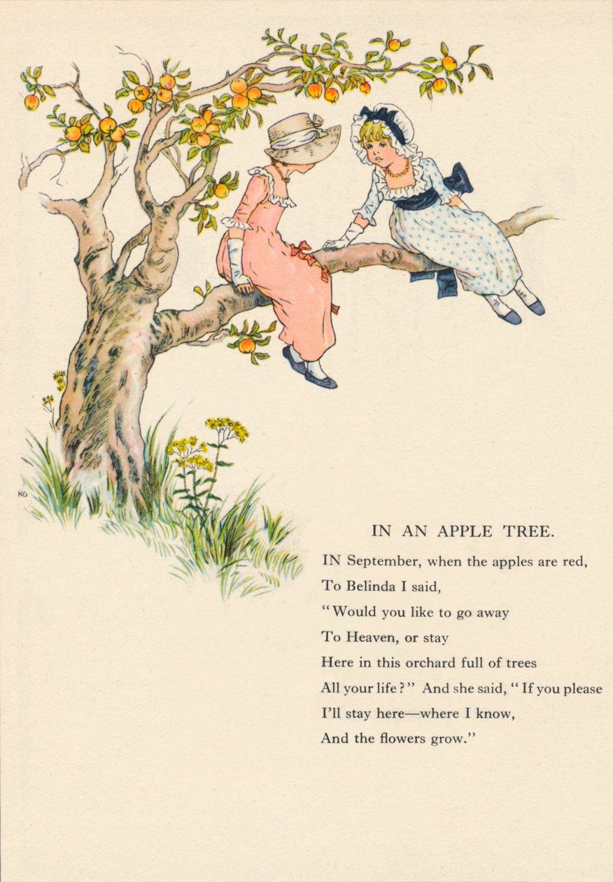 „Nagietkowy ogród Kate Greenaway”, 1885, 1946. autorstwa Catherine Greenaway
