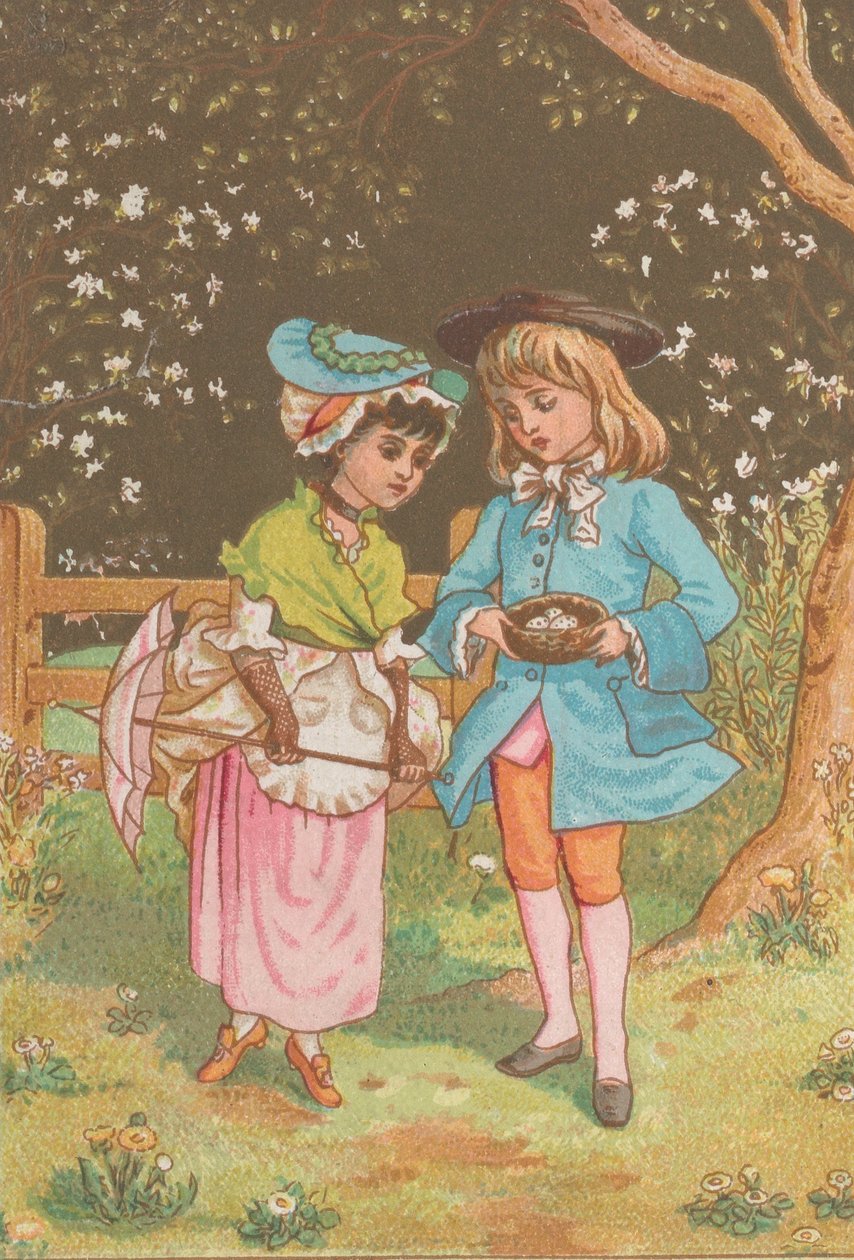 Walentynki, ca. 1880. autorstwa Catherine Greenaway