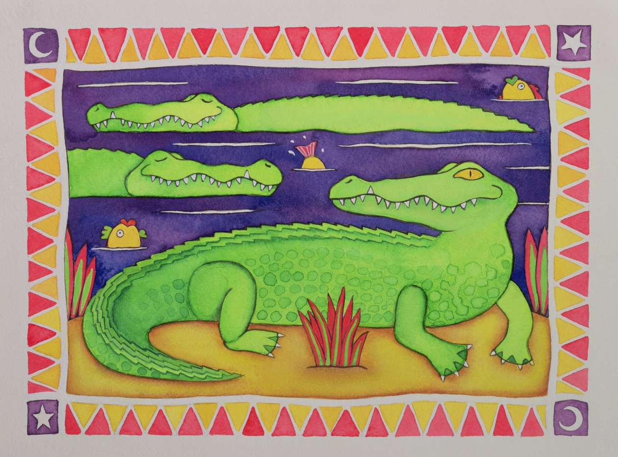 Krokodyle autorstwa Cathy Baxter