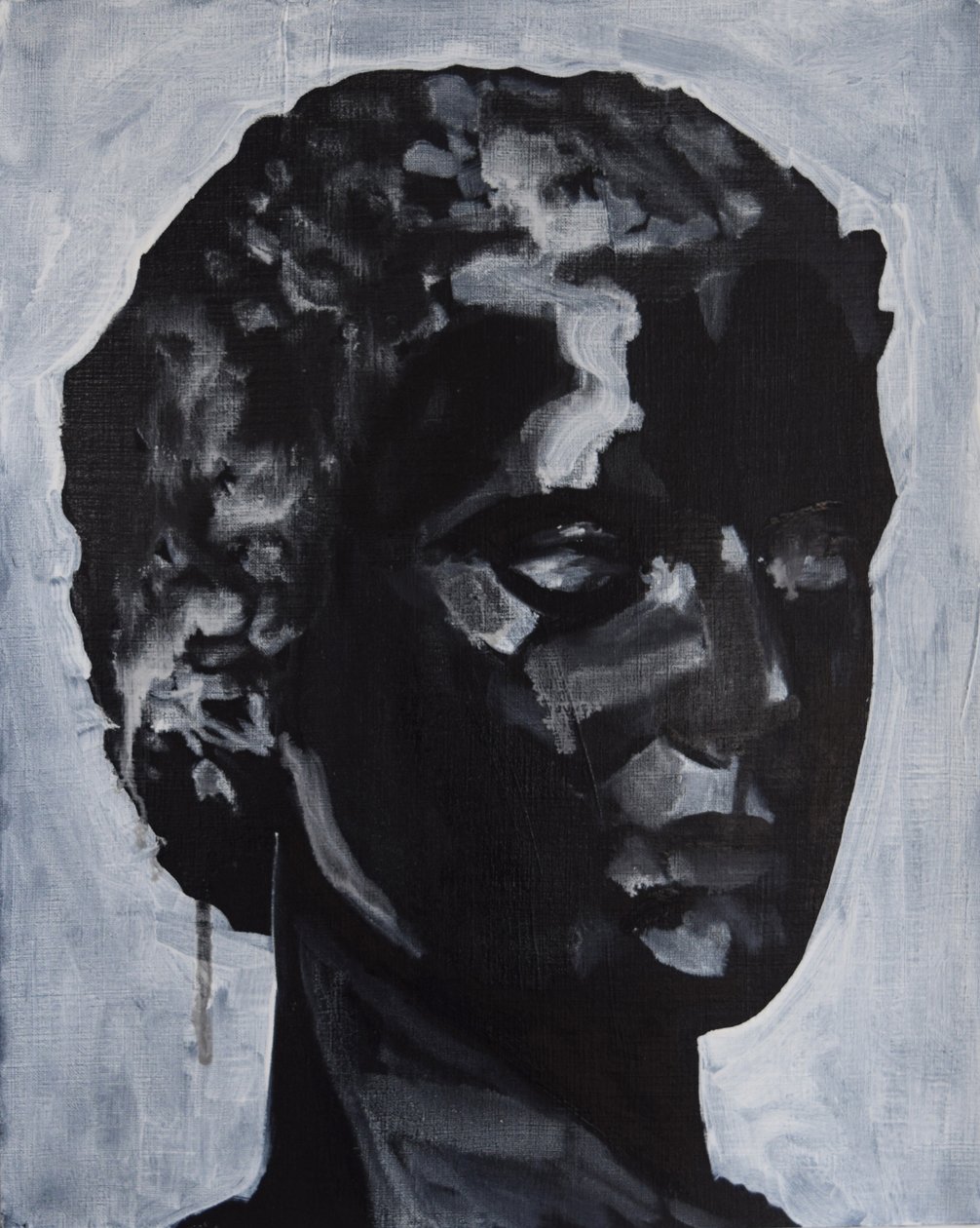 Belladonna: Marina, 2014 (olej i akryl na papierze) autorstwa Cathy Lomax