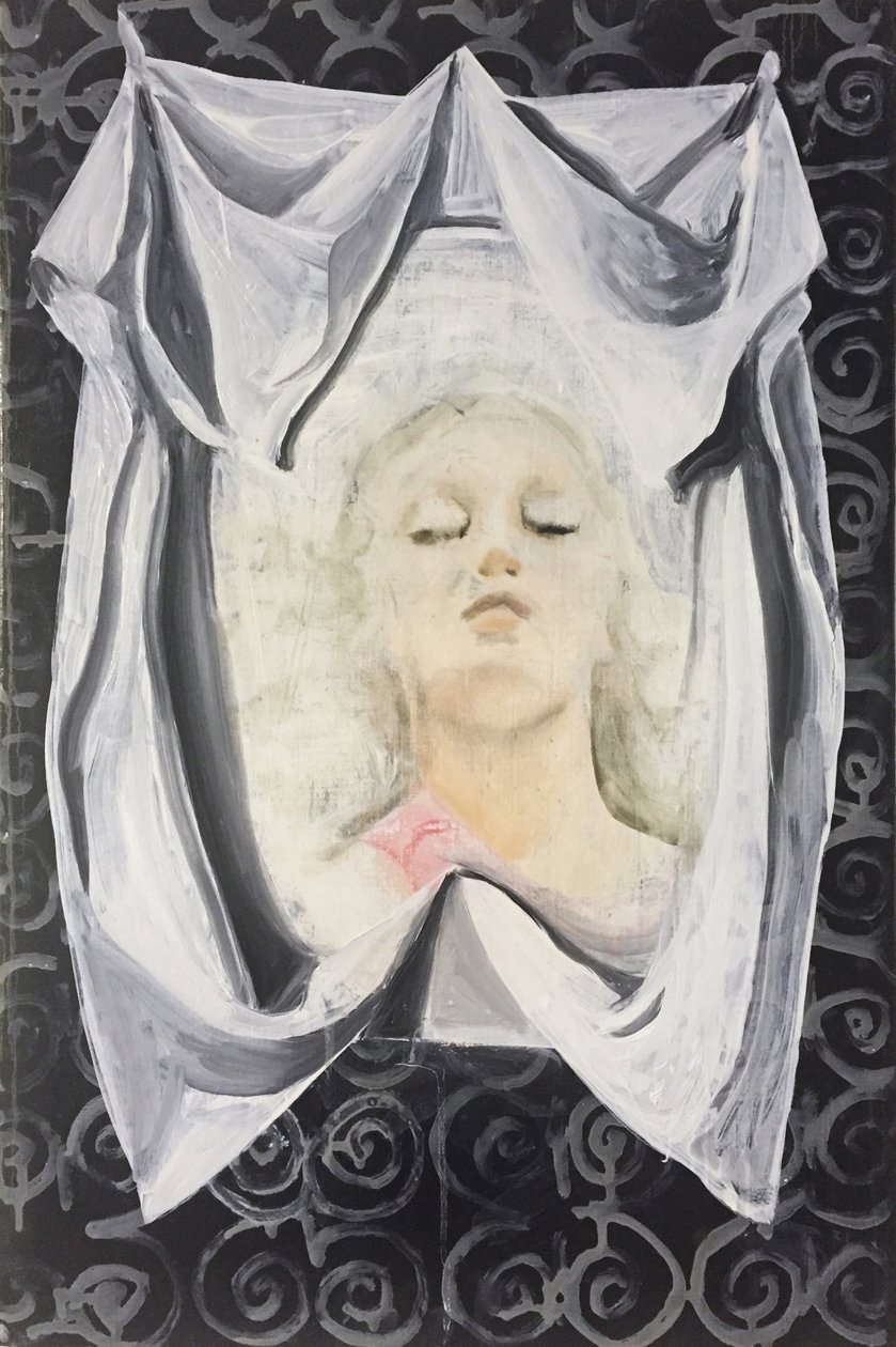 Lara Veronica, 2014-16 (olej na płótnie) autorstwa Cathy Lomax