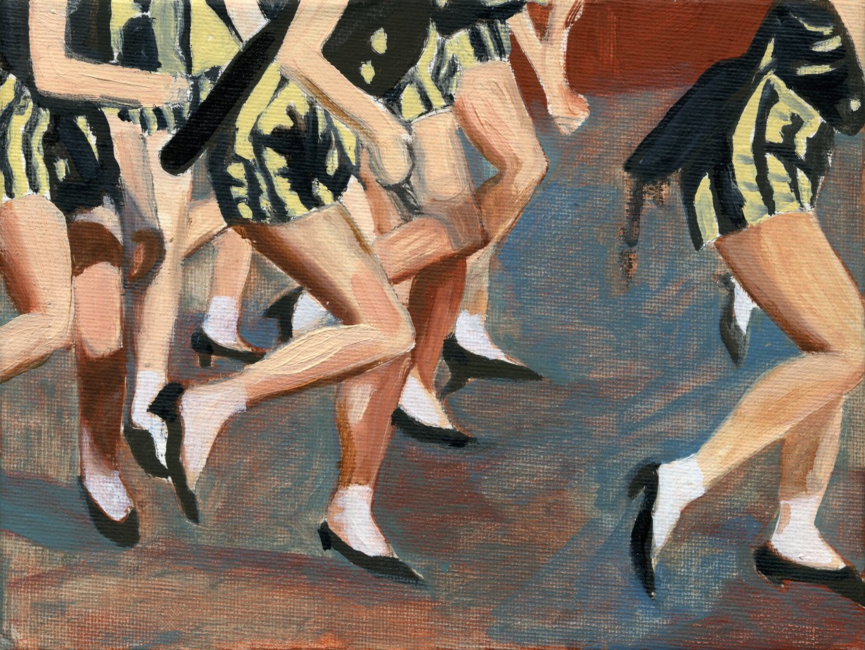 Taps, 2008 (olej na płótnie) autorstwa Cathy Lomax