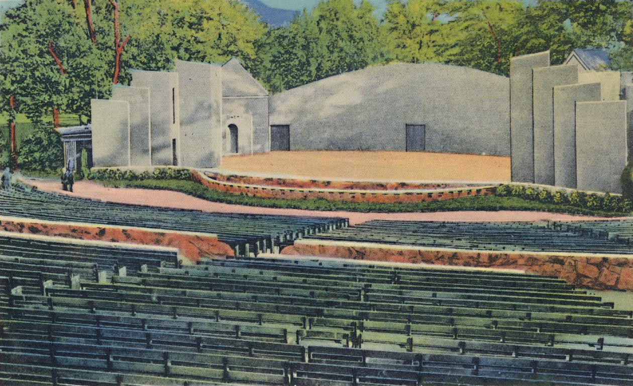 Amfiteatr, Park Irokezów, 1942 autorstwa Caufield and Shook