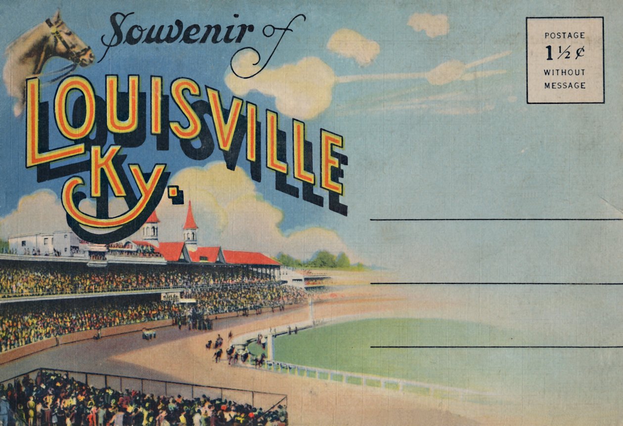 Pamiątka z Louisville Ky., 1942 autorstwa Caufield and Shook