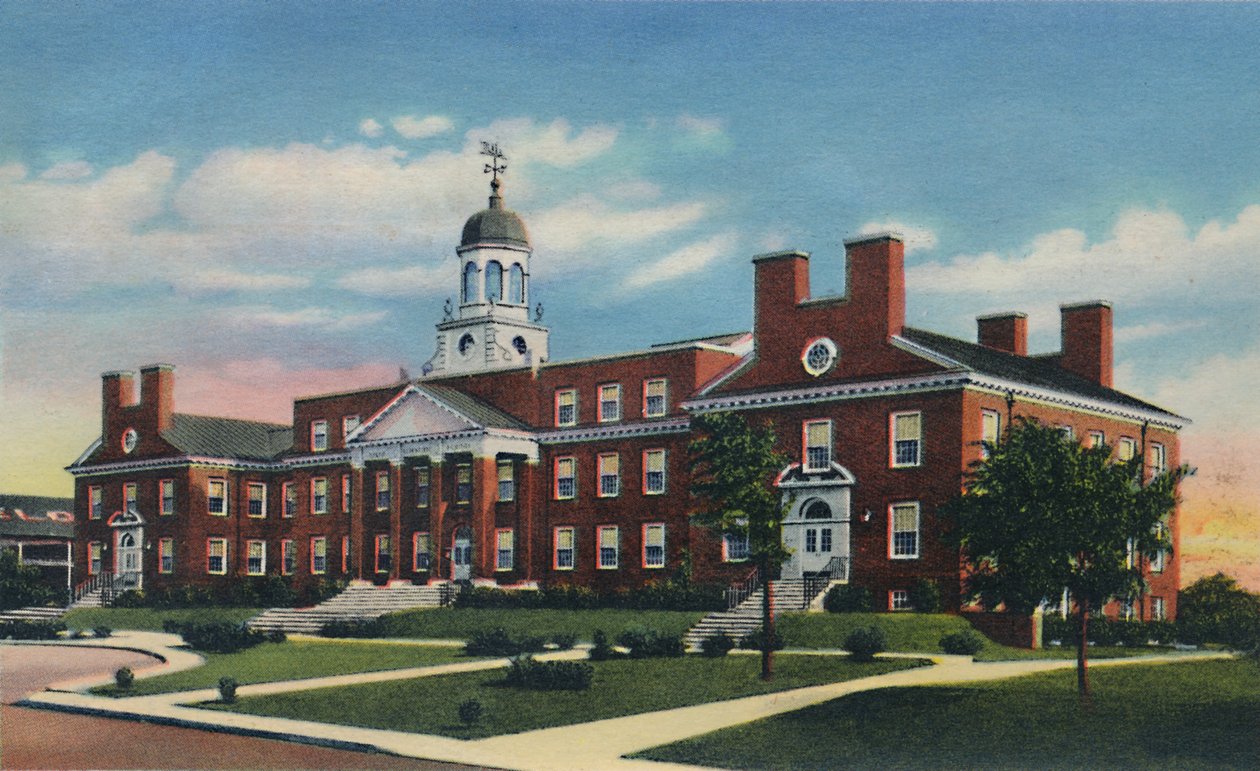 Speed Scientific School, University of Louisville, 1942 autorstwa Caufield and Shook