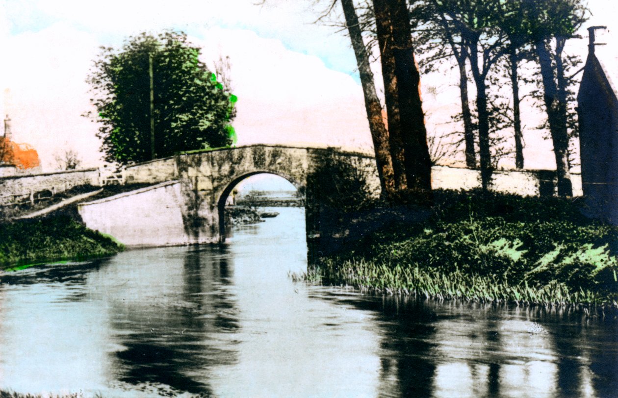 Most w Radcot, Oxfordshire, 1926. autorstwa Cavenders Ltd