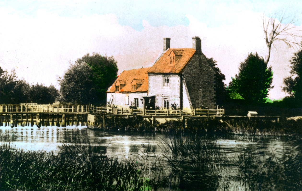 Rushey Weir, Tamiza, 1926. autorstwa Cavenders Ltd
