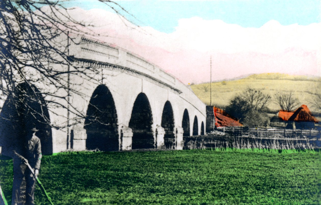 Swineford Bridge, Keynsham, Bath i Northeast Somerset, 1926. autorstwa Cavenders Ltd