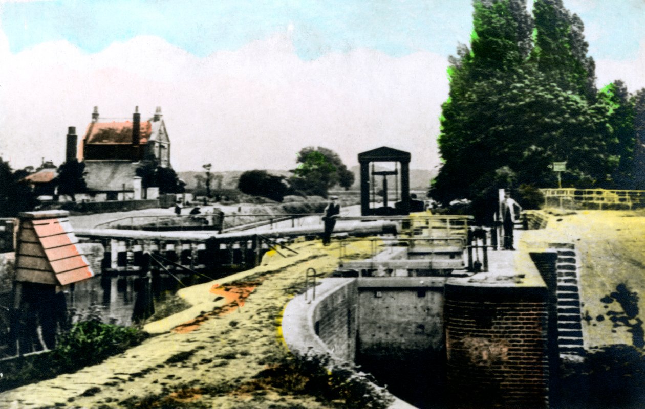 Zamek Teddington, Richmond, Londyn, 1926. autorstwa Cavenders Ltd