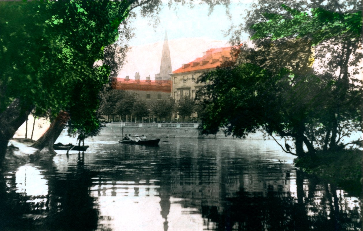 Ouse w Bedford, 1926. autorstwa Cavenders Ltd