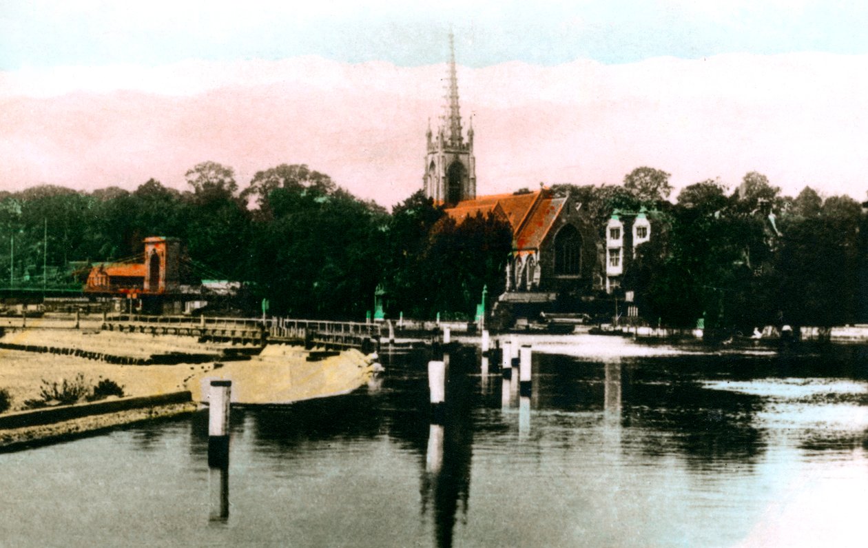 Tamiza w Marlow, Buckinghamshire, 1926. autorstwa Cavenders Ltd