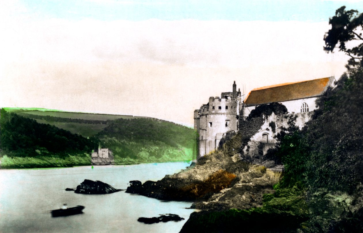 Rzeka Dart, Dartmouth, 1926. autorstwa Cavenders Ltd