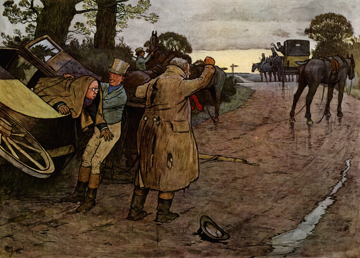 Dokumenty pośmiertne klubu Pickwicka autorstwa Charlesa Dickensa autorstwa Cecil Alden