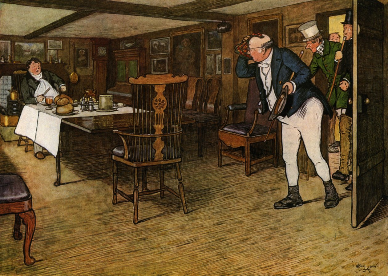 The Posthumous Papers Of The Pickwick Club autorstwa Charlesa Dickensa autorstwa Cecil Alden