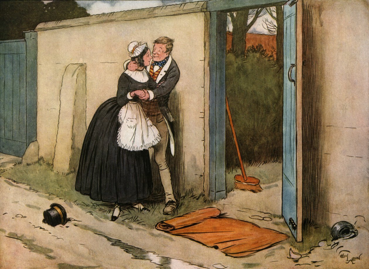 Dokumenty pośmiertne klubu Pickwicka autorstwa Charlesa Dickensa autorstwa Cecil Alden