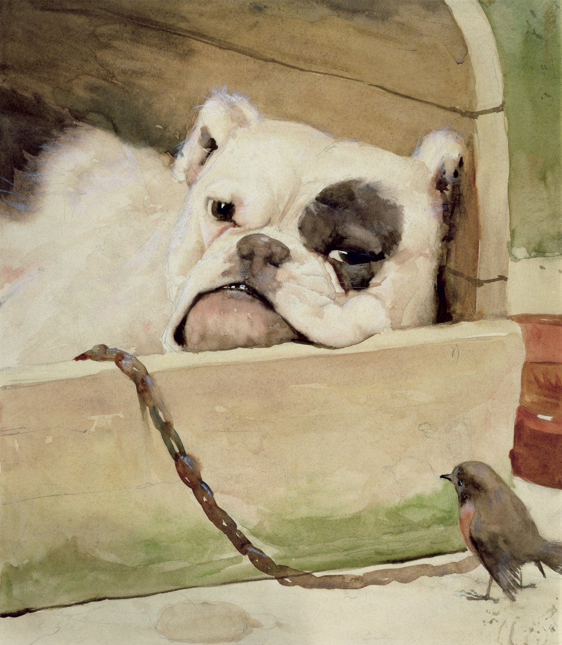 Buldog, 1927 autorstwa Cecil Charles Windsor Aldin