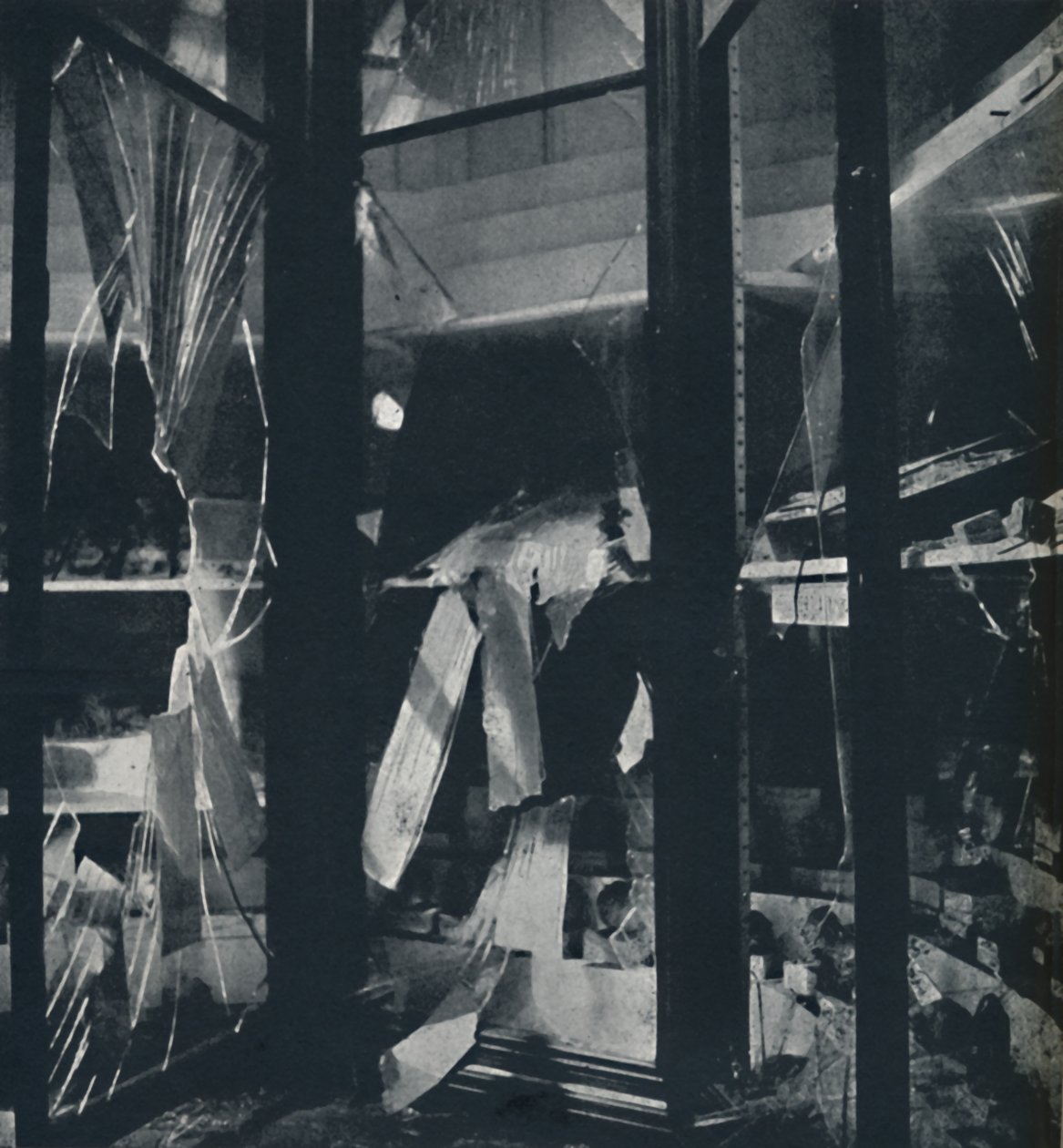 Gabloty w Muzeum Historii Naturalnej, 1941 autorstwa Cecil Beaton