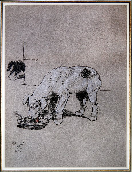 „1:00 Kolacja” autorstwa Cecil Charles Windsor Aldin
