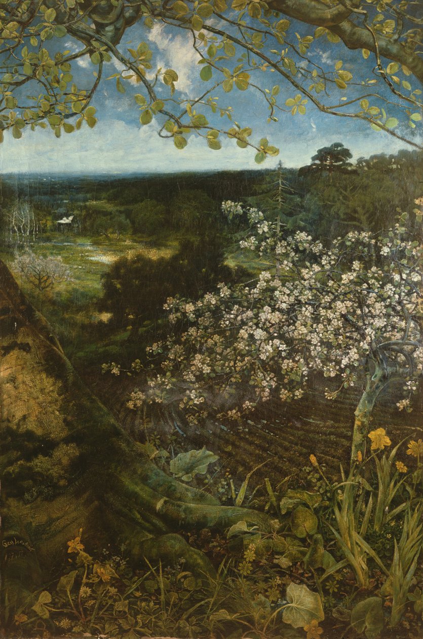 Hymn do wiosny, 1871 autorstwa Cecil Gordon Lawson