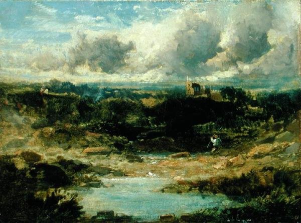 Barden Towers, Wharfedale, Yorkshire autorstwa Cecil Gordon Lawson