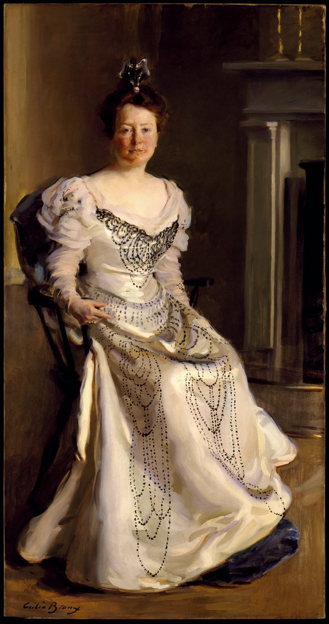 Pani Robert Abbe, Catherine Amory Bennett, 1898-99 autorstwa Cecilia Beaux
