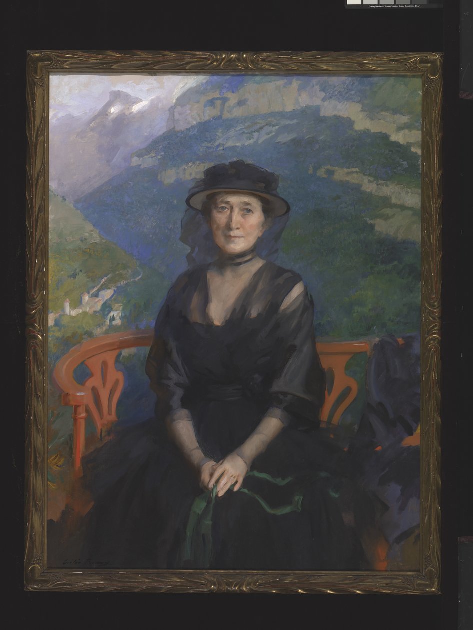 Portret pani Addison C. Harris (olej na płótnie) autorstwa Cecilia Beaux