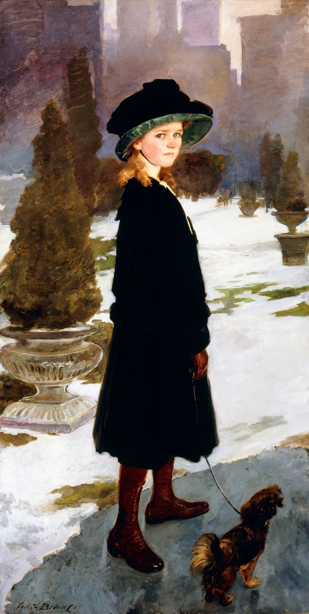 Portret Alicji Davison autorstwa Cecilia Beaux