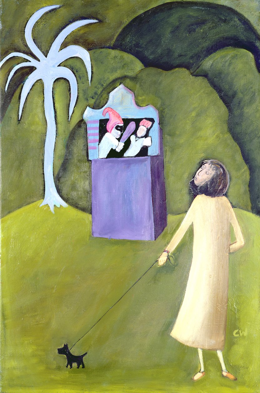 Poncz i Judy, 1983 autorstwa Celia Washington