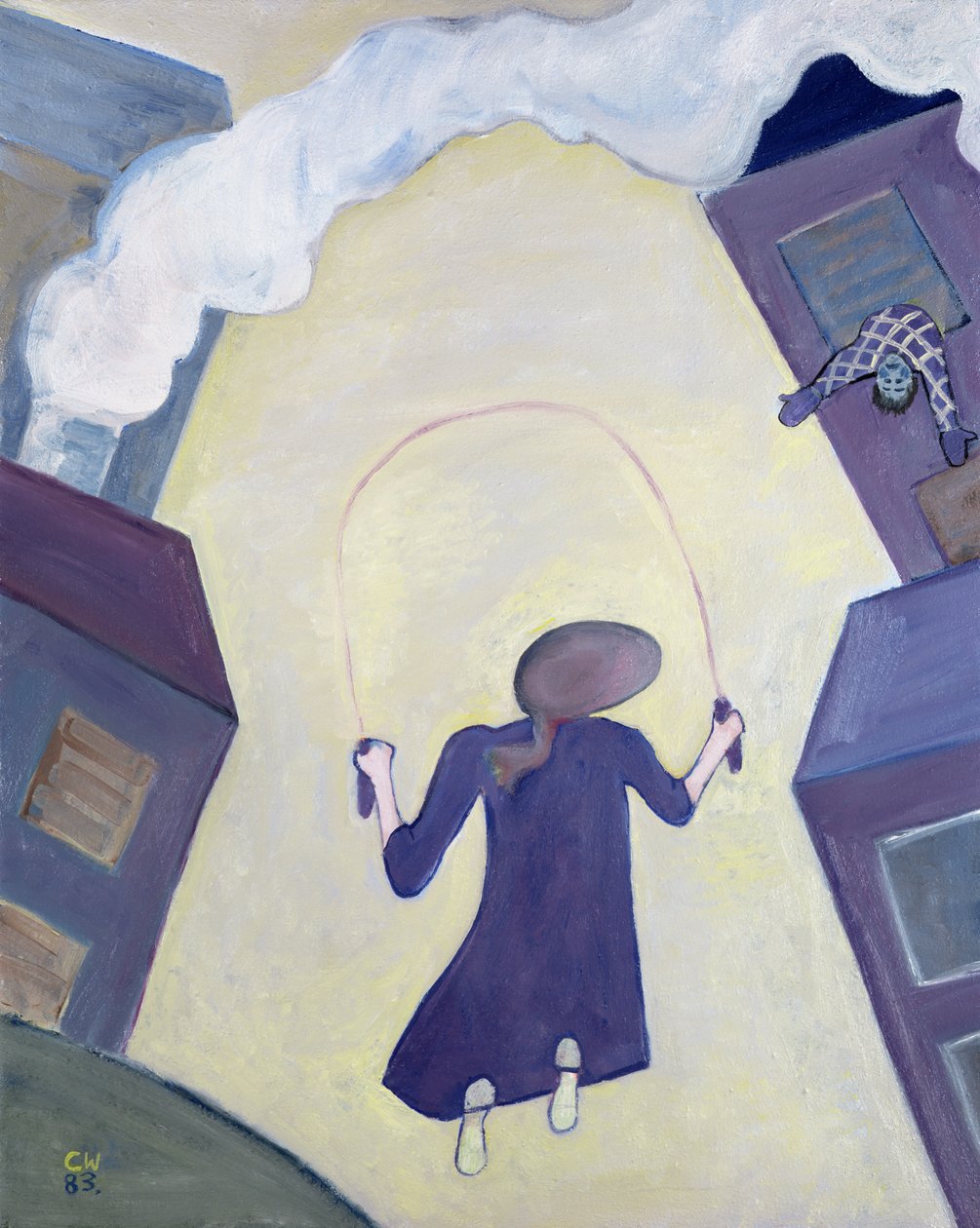 Skakanka, 1983 autorstwa Celia Washington