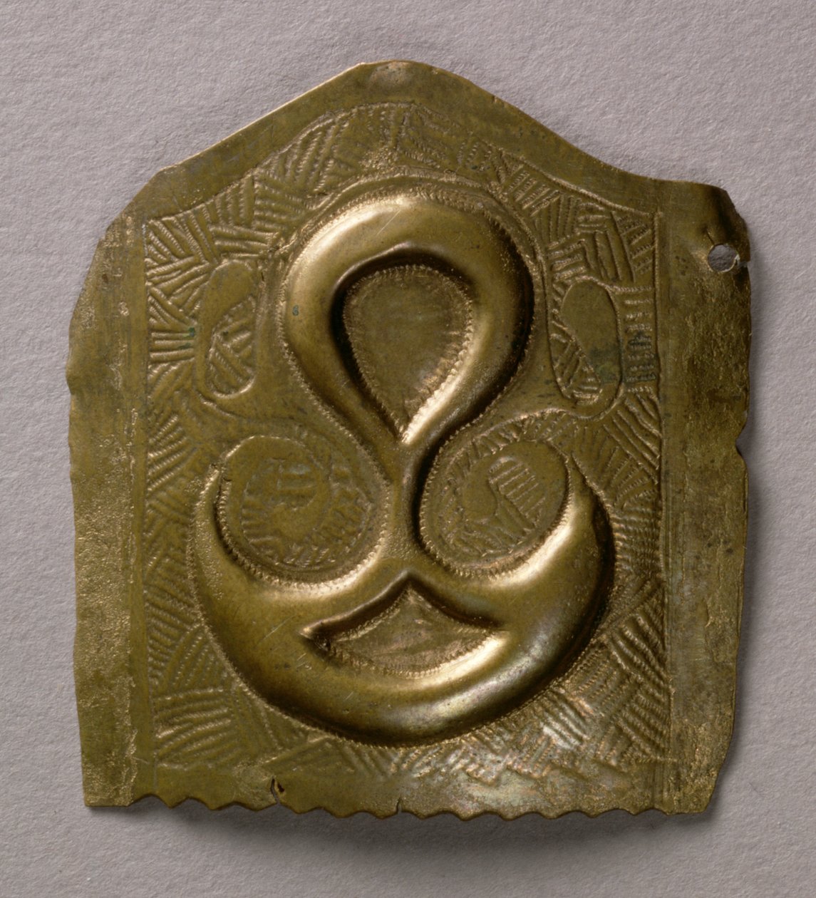 Element z miecza Standlake, wczesna epoka żelaza, początek III wieku p.n.e. (stop miedzi) autorstwa Celtic