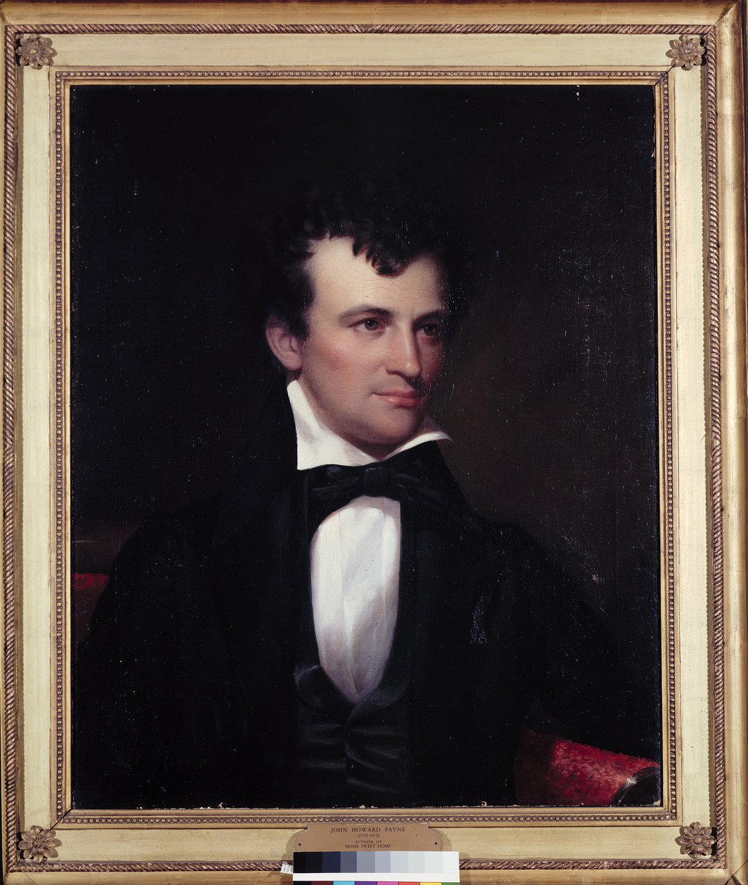 John Howard Payne olej na płótnie autorstwa Cephas Giovanni Thompson