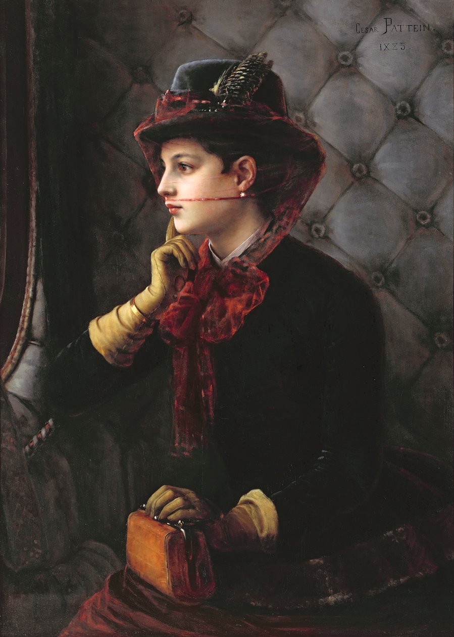 Wyjazd, 1885 autorstwa Cesar Pattein