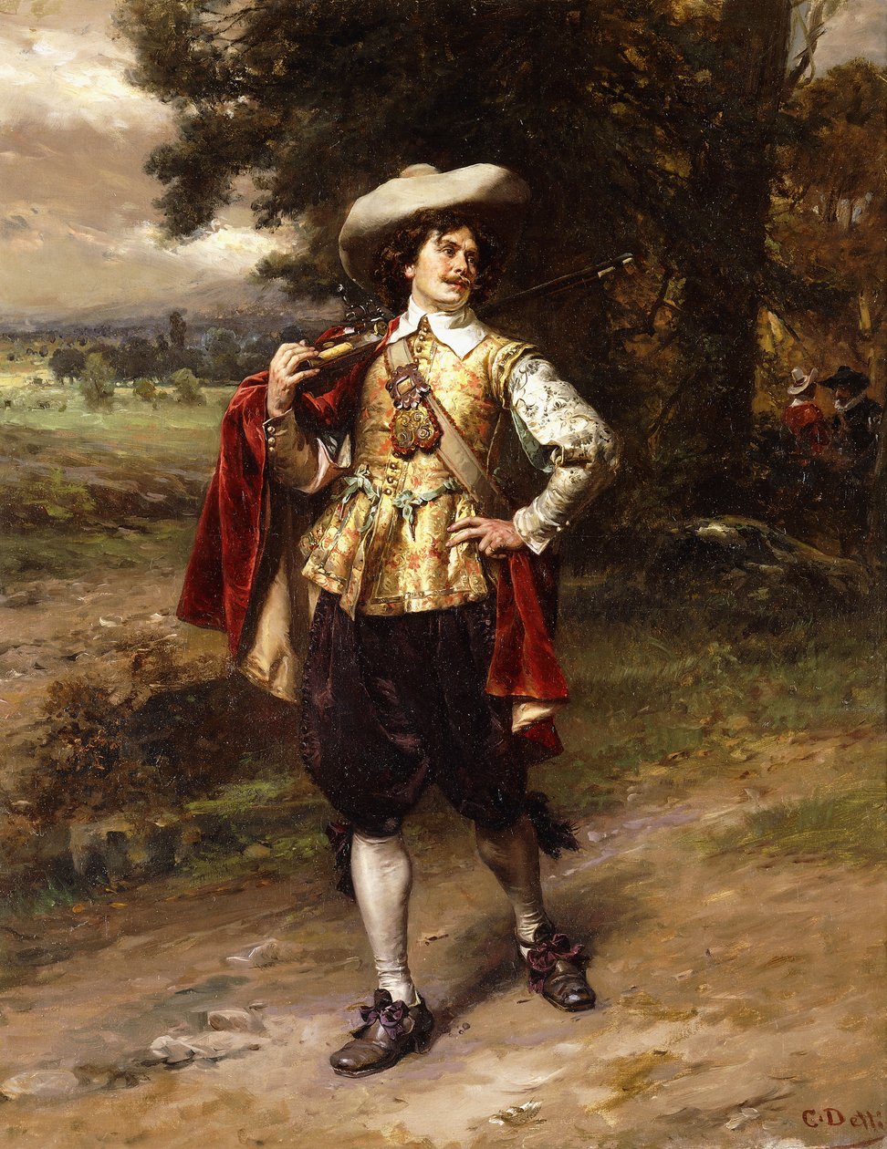 Kawaler, autorstwa Cesare Auguste Detti