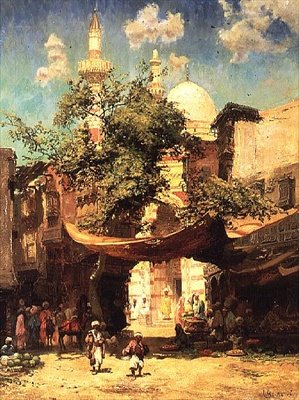 Rynek arabski autorstwa Cesare Biseo
