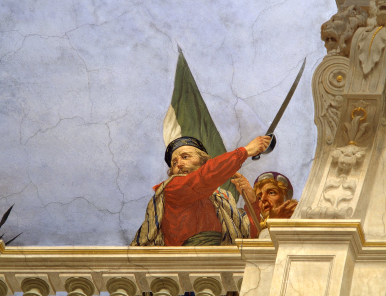 Garibaldi, detal (detal 3433390) autorstwa Cesare Mariani
