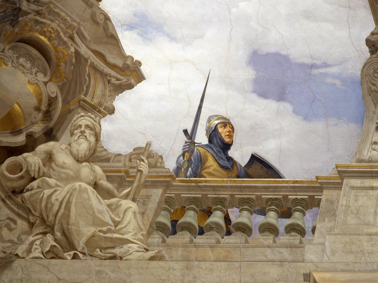 Umberto Biancamano, detal (detal 3433390) autorstwa Cesare Mariani