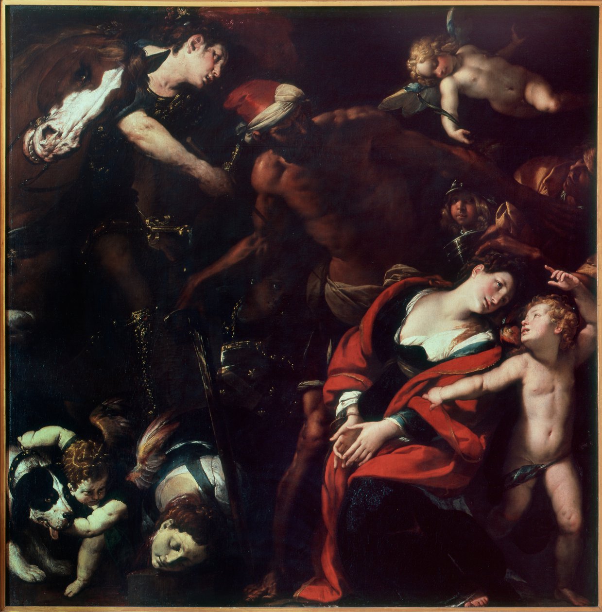 Męczeństwo św. Rufiny i św. Secundy (Obraz trzech artystów) autorstwa Cesare Morazzone Pier Francesco and Cerano Procaccini