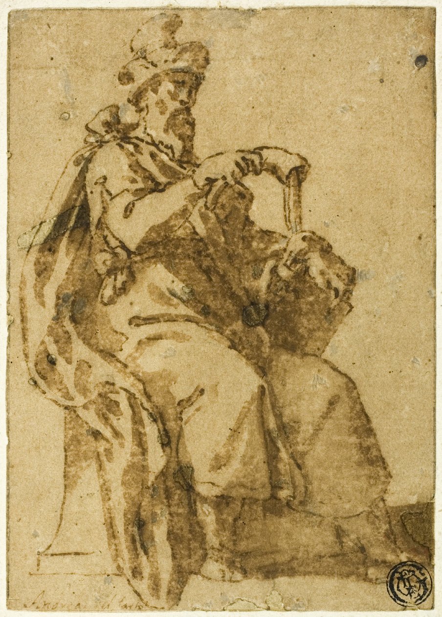 Samuel na tronie autorstwa Cesare Nebbia