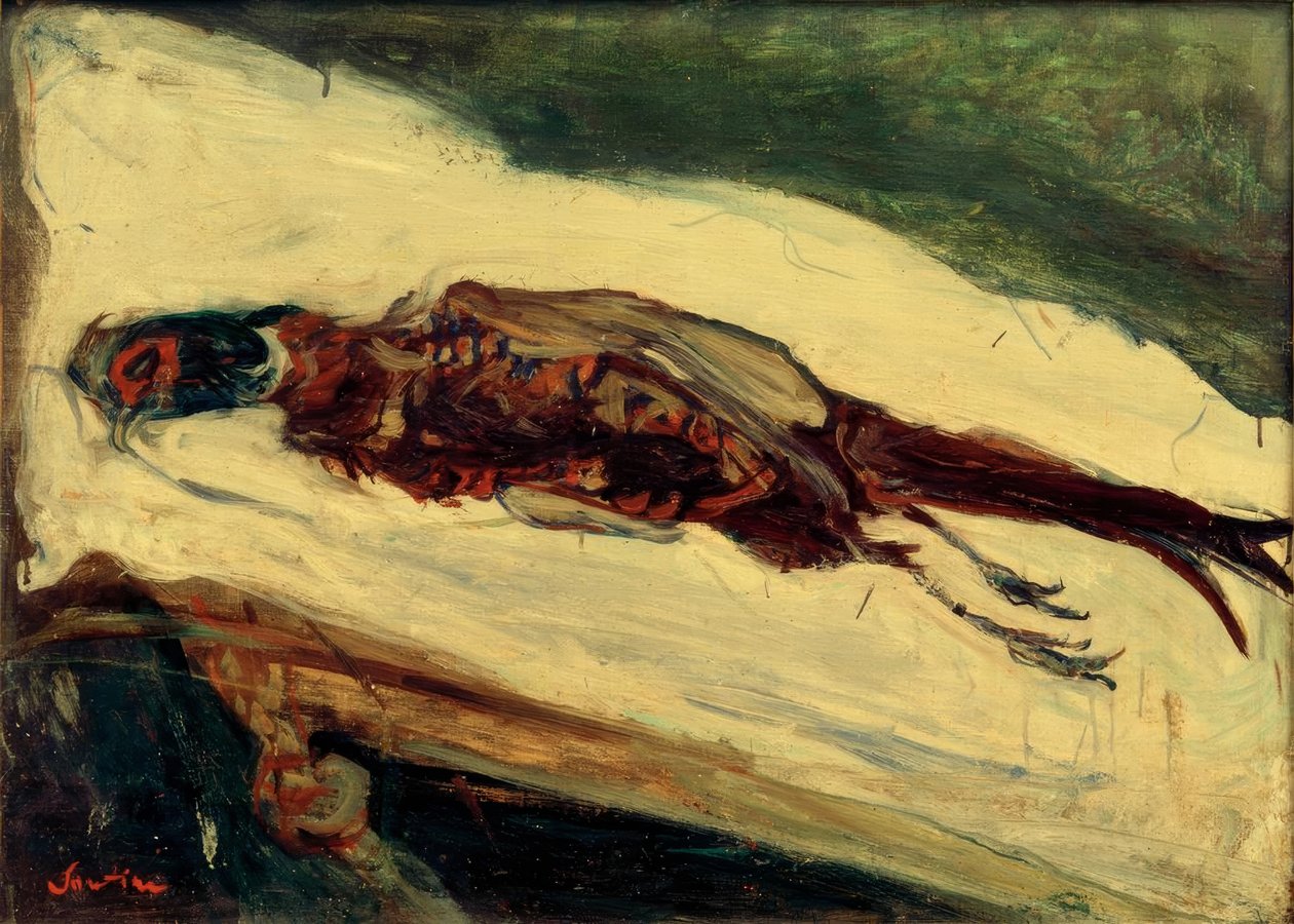 Ch. Sutyna, Toter Fasan autorstwa Chaim Soutine