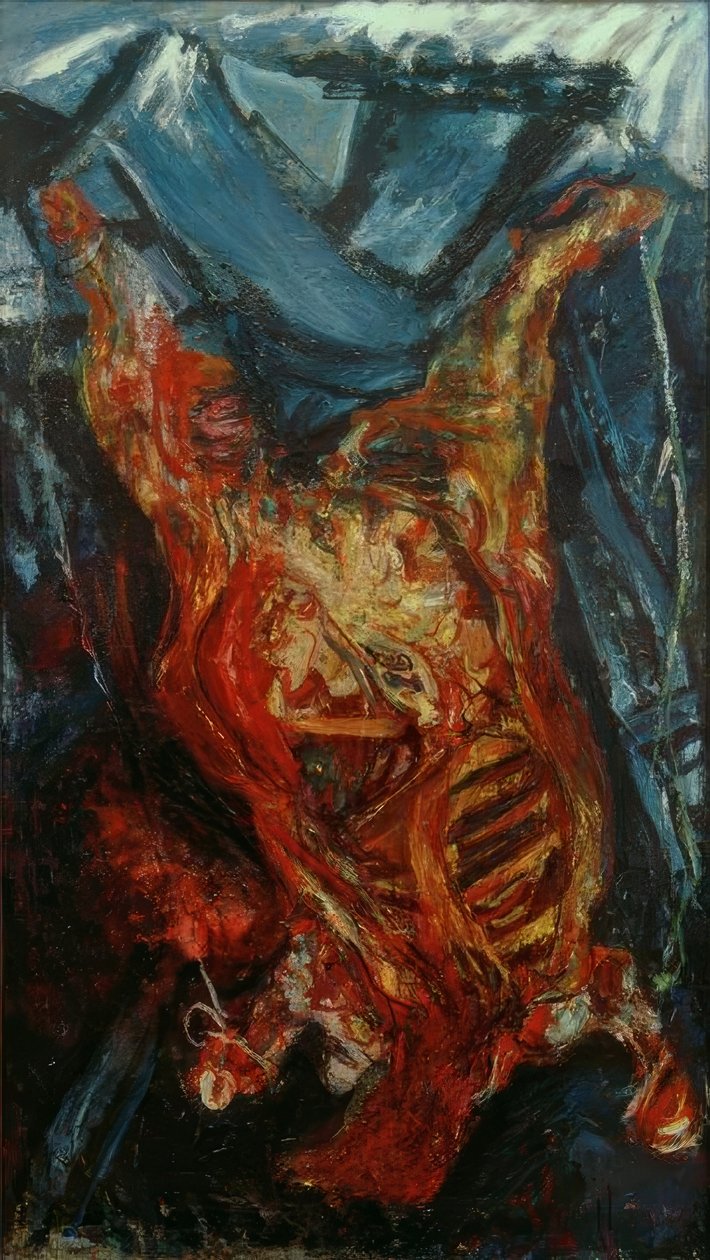 Chaim Soutine, Skóra Wołowina autorstwa Chaim Soutine