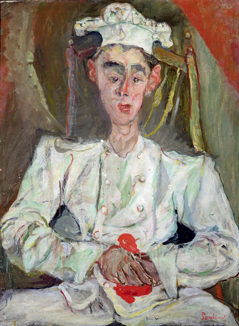 Mały cukiernik, 1922 autorstwa Chaim Soutine