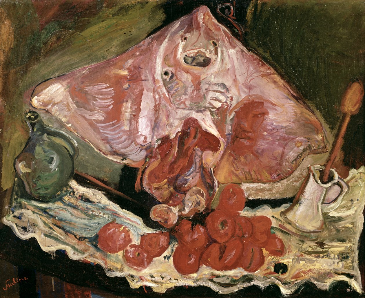 The Ray. ok. 1924 autorstwa Chaim Soutine