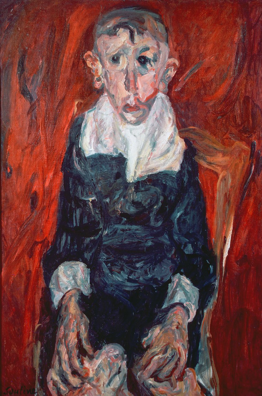 Wiejski idiota autorstwa Chaim Soutine