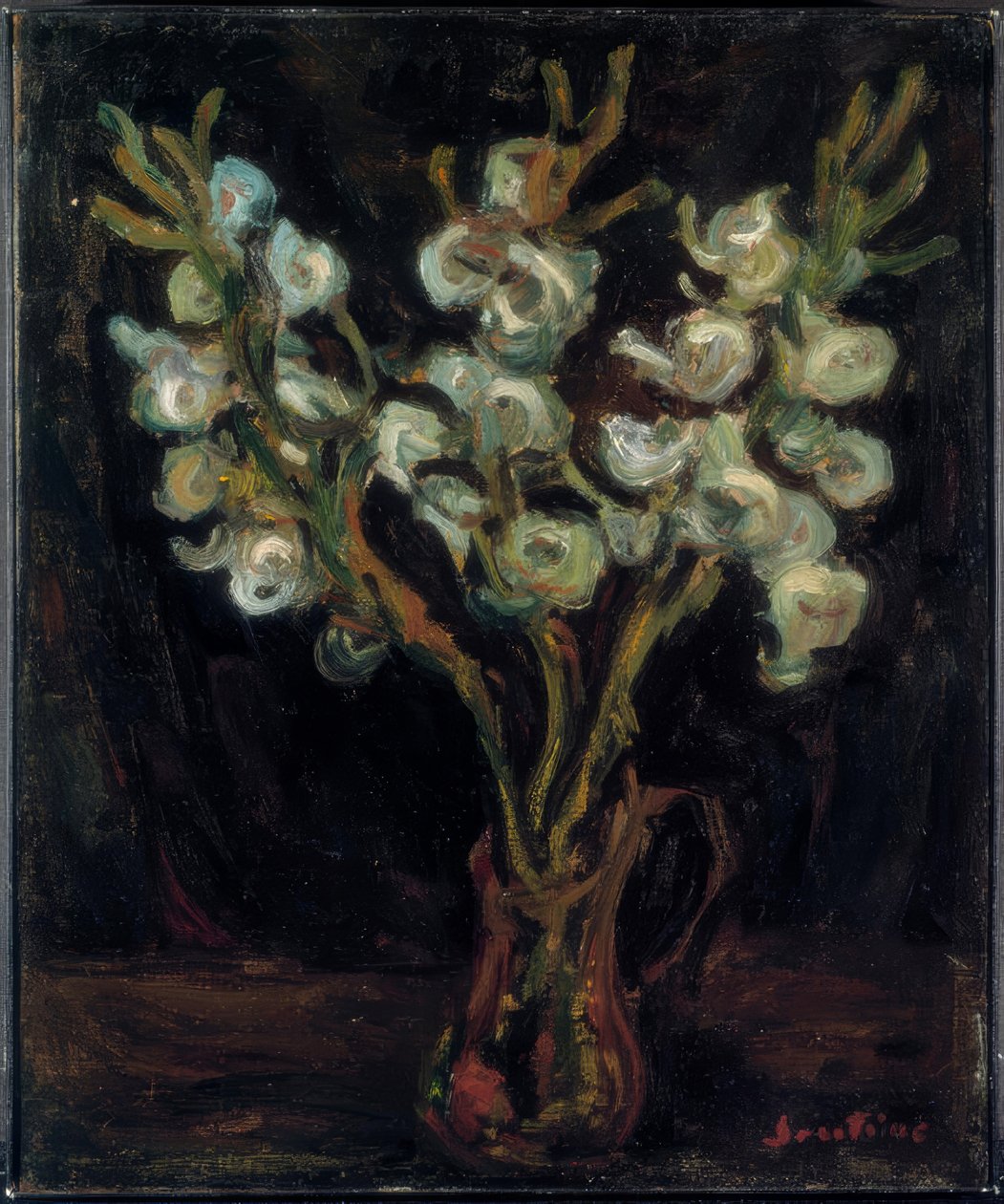 Niebieskie mieczyki autorstwa Chaim Soutine