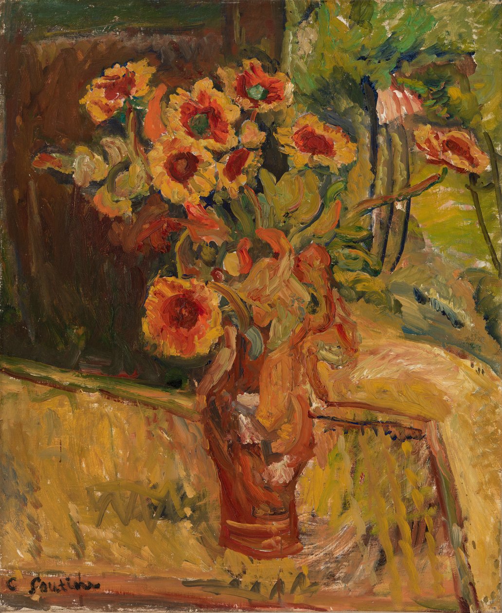 Bukiet kwiatów autorstwa Chaim Soutine