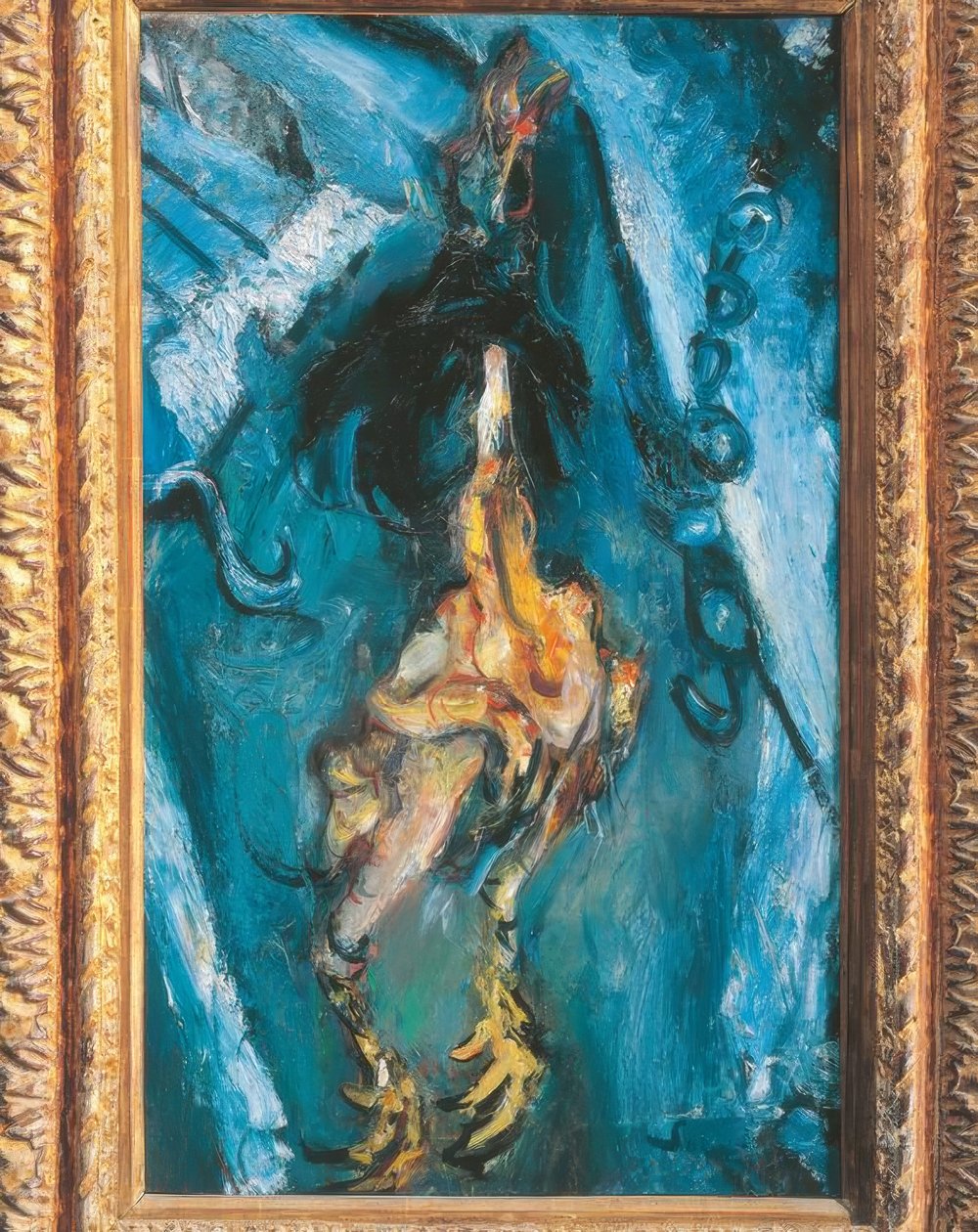 Ch. Soutine, Skubany kurczak autorstwa Chaim Soutine